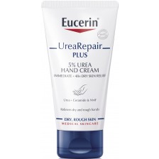 Eucerin UreaRepair Plus Kрем за ръце, с 5% урея, 75 ml -1