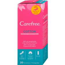 Ежедневни превръзки Carefree - Cotton Fresh, 20 броя