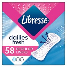 Ежедневни превръзки Libresse - Normal, 58 броя