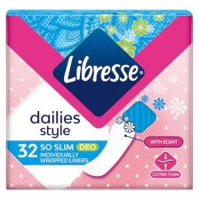 Ежедневни превръзки Libresse - So slim Deo, 32 броя -1
