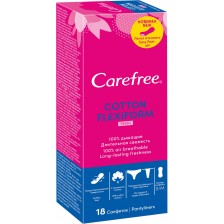 Ежедневни превръзки Carefree - Flexiform Fresh, 18 броя