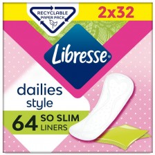 Ежедневни превръзки Libresse - So slim, 64 броя -1