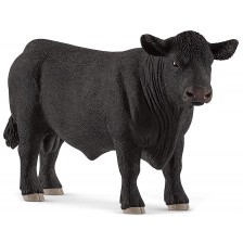 Фигурка Schleich Farm Life - Черен Ангъс бик -1