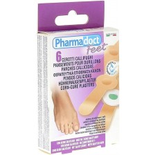 Feet Пластири за лечение на мазоли, 6 броя, Pharmadoct -1