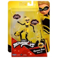 Фигура Playmates Miraculous - Queen Bee, Buzz-On, с аксесоари