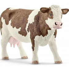 Фигурка Schleich Farm World - Симентал крава -1
