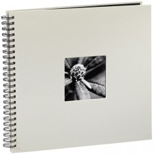Фотоалбум със спирала Hama Fine Art - Бял, 36 x 32, 300 снимки -1