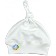 Бебешка шапка с възел For Babies - Човече -1