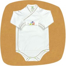 For Babies Боди с камизолка дълъг ръкав - Охлювче Изберете размер 0 месеца