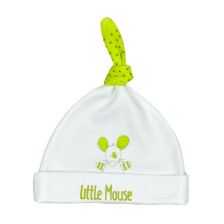 For Babies Уникална бебешка шапка - Мишле Изберете размер 3-6 месеца