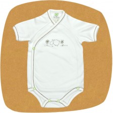 For Babies Боди камизолка с къс ръкав - Овца размер 1-3 месеца