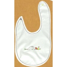 Бебешки лигавник с копче For Babies - Таралежче -1