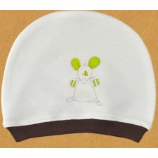 Бебешка шапка с картинка - Мишле -1