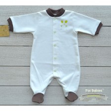 For Babies Бебешко гащеризонче с предно закопчаване - Мишле Изберете размер 0-1 месеца