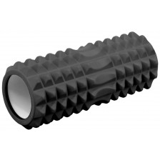 Фоумролер за йога Maxima - 32.5 х 13 х 13 cm, черен