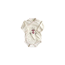For Babies Боди с камизолка дълъг ръкав - Мече размер 1-3 месеца