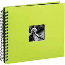 Фотоалбум със спирала Hama Fine Art - Зелен, 36 x 32, 300 снимки -1