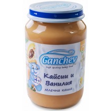 Млечна каша Ganchev - Кайсии и ванилия, 190 g