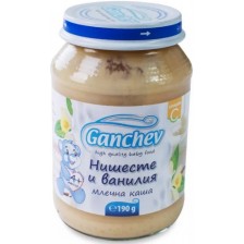 Млечна каша Ganchev - Нишесте и ванилия, 190 g