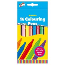 Цветни флумастери Galt – 16 броя -1