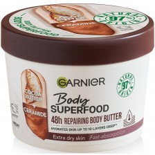 Garnier Body Superfood Гел-крем за тяло, Какао и серамид, 380 ml -1