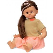 Говореща кукла Skrallan - С тъмна коса, 45 cm -1