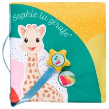 Голяма интерактивна книга със звуци и мелодии Sophie la Girafe -1