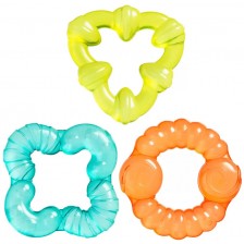 Гризалки с вода Playgro - Цветни, 3 броя