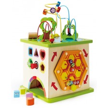 Детска игра Hape - Куб със спирала