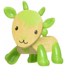 Детска играчка от бамбук Hape - Мини животинка Козле -1