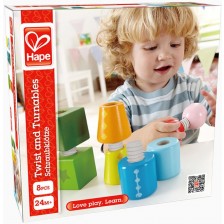 Детска играчка за подреждане с навиване Hape , дървена