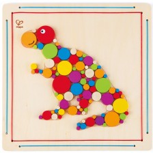 Детска дървена мозайка - Тиранозавър Рекс