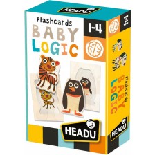 Образователни флаш карти Headu - Бебешка логика -1
