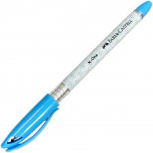 Химикалка Faber-Castell K-One - 0.5 mm, синя -1