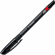 Химикалка със скала Stabilo Exam Grade - 0.45 mm, черна -1