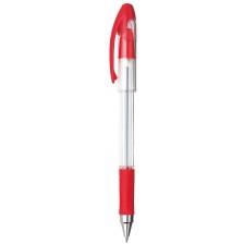 Химикалка Penac Soft Glider - 0.7 mm, червена -1