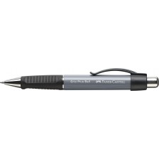 Химикалка Faber-Castell Grip Plus - Сива -1