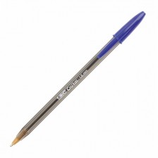 Химикалка BIC - Cristal Large, 1.6 mm, синя, асортимент -1