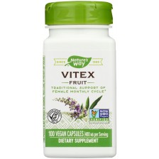 Vitex Fruit, 400 mg, 100 капсули, Nature’s Way -1