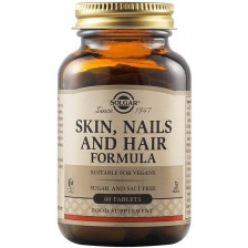 Hair, Skin and Nail Formula, 60 таблетки, Solgar -1