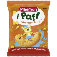 Хрупанки Plasmon - Paff, царевица и просо, 15 g -1