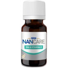Хранителна добавка Nestle NanCare - Витамин D, капки, 10 ml