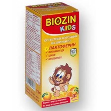 Biozin Kids Сироп, портокал, 100 ml, BioShield -1