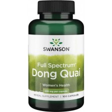 Full Spectrum Dong Quai, 530 mg, 100 капсули, Swanson