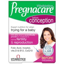 Pregnacare Conception, 30 таблетки, Vitabiotics -1