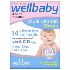 Wellbaby Multi-vitamin drops, 30 ml, Vitabiotics -1