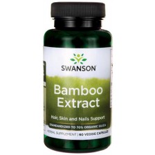 Bamboo Extract, 60 растителни капсули, Swanson -1