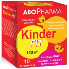 Kinder Fit, 150 ml + играчка за момичета, Abo Pharma