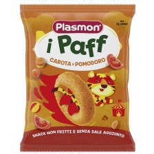 Хрупанки Plasmon - Paff, домат и морков, 15 g -1