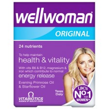Wellwoman Original, 30 таблетки, Vitabiotics -1
